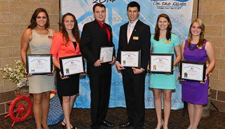 2014 National Distinguished Junior Holstein Members