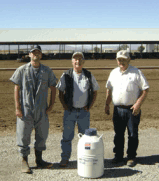 Faria semen tank winner