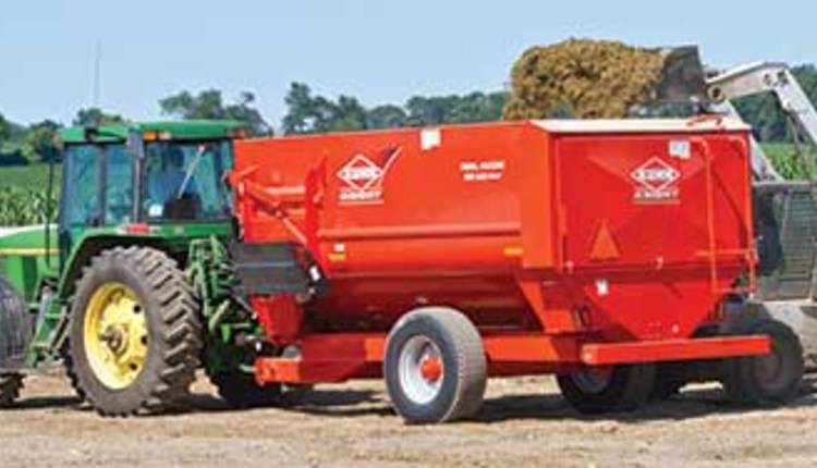 Kuhn RA 100 series mixer