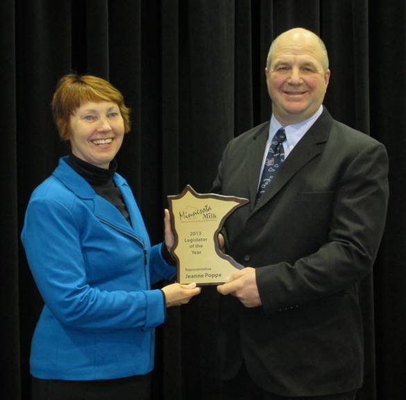 Jeanne Poppe with Rick Smith