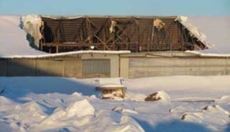 Minglewood barn collapse