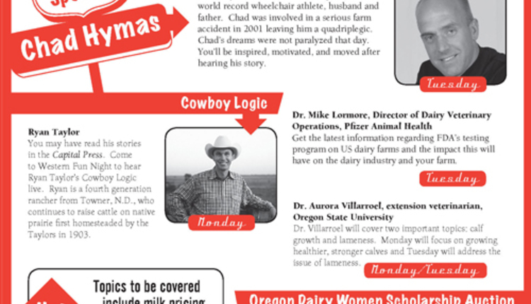 Oregon Dairy Farmers meeting