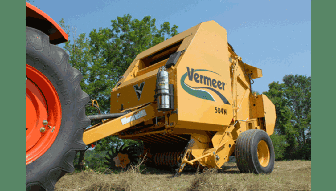 Vermeer 504N baler