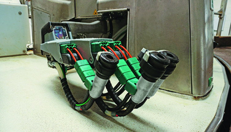 robotic milking unit