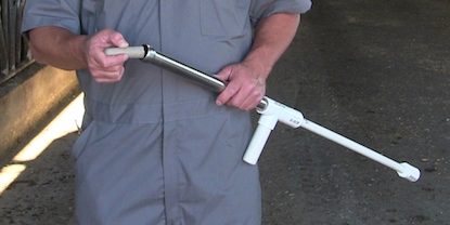 Stainless Steel Gun