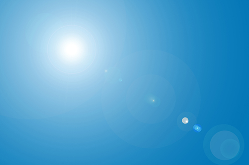blue sky